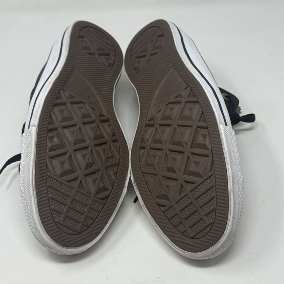 Converse All Star Ox Kurim Sneakers Mens 12 Black Fatigue Green Low Top Unisex - Picture 14 of 16